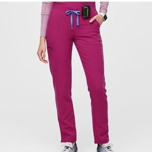 Yola Skinny Scrub Pants™ Raspberry Sorbet